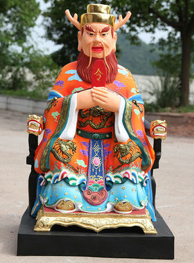 寺庙神像东海风调雨顺树脂龙王爷