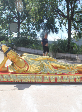 贴金彩绘菩萨仙女寺庙佛像