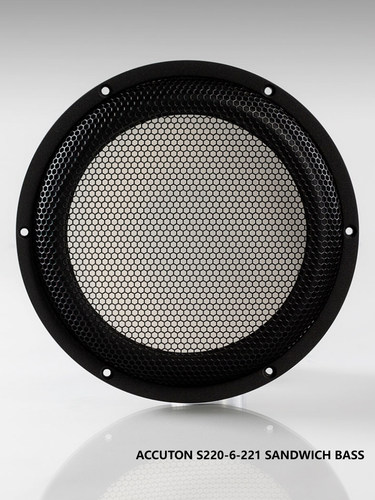accuton三明治陶瓷振膜8寸低音