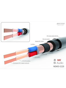 NEOTECH 万隆 NEMOI-3220 矩形方芯UP-OCC单晶铜音响信号线连接线