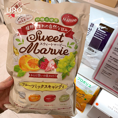 日本HABA不含砂糖水果味硬糖