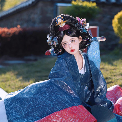 向田夏沫同款头饰 正版韩服头饰 民俗园拍摄头饰