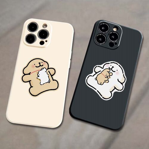 双色萌狗CP手机壳上新啦