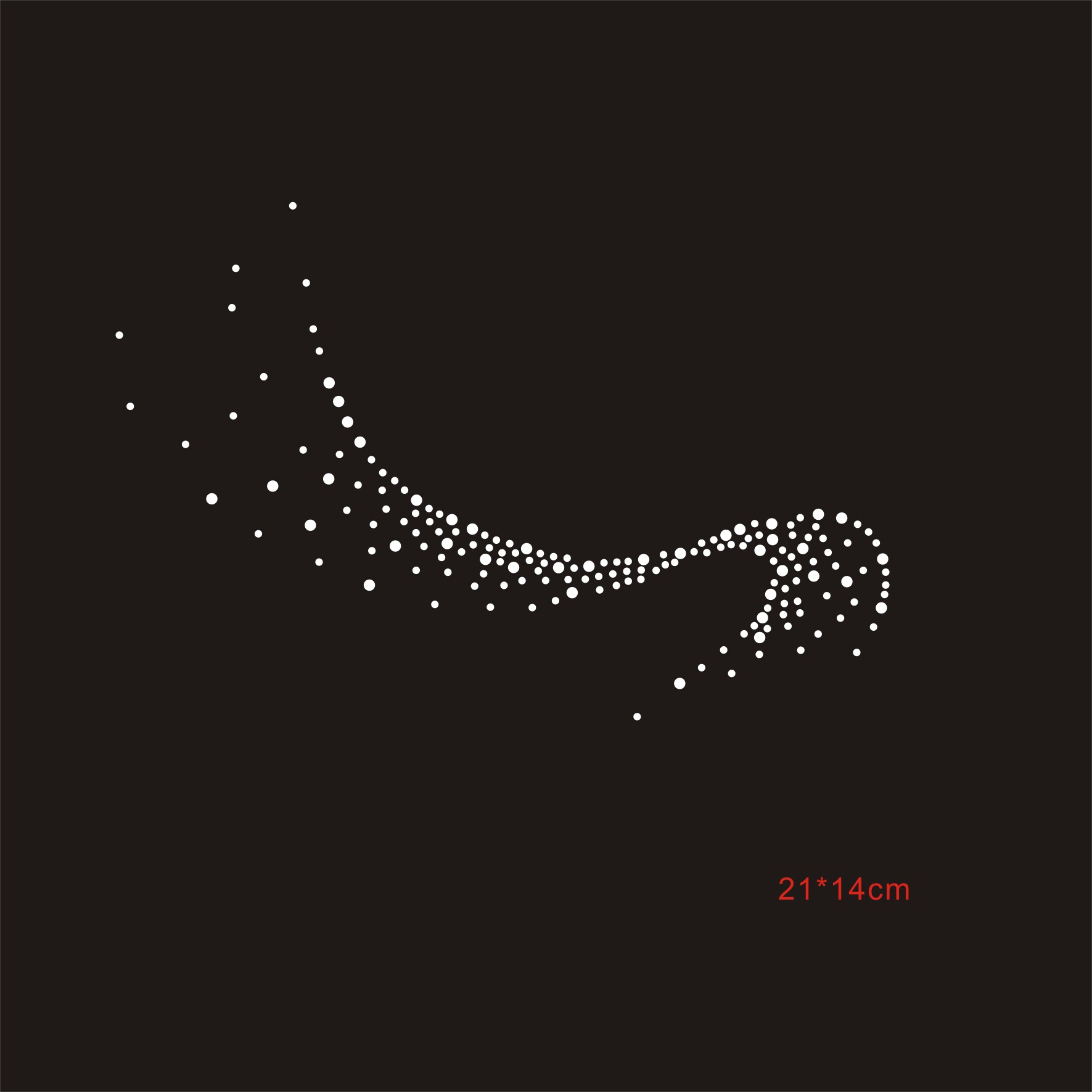 对称图烫钻图案贴成品图满天星图案礼服舞蹈服烫钻线条烫钻1154