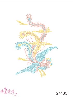太极服烫钻中国风民族风烫钻