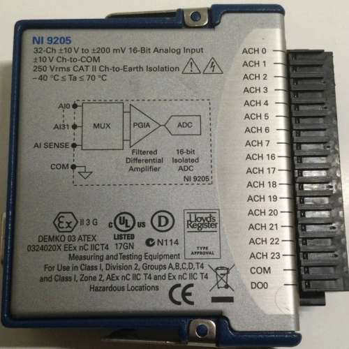 NI-9201/9205/9206/9209/9215/9220/9221C系列电压输入模块！议价