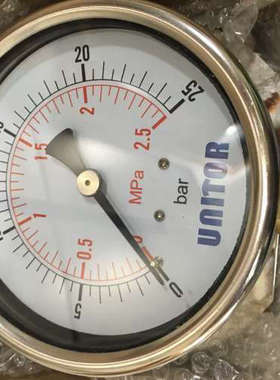 PRESS GAUGE 0-25BAR/2.5MPA DIA 100mm 720144 UNITOR 全新议价