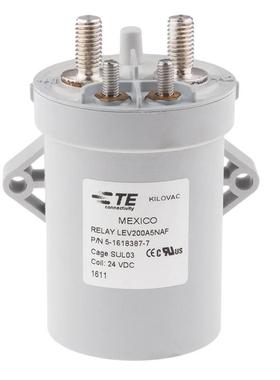 泰科高压直流继电器 LEV200A5NAF 5-1618387-7线圈电压DC24V询价