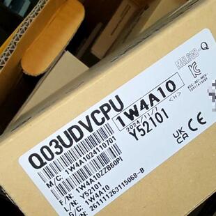 Q03UDVCPU三菱的模块一个没拆封正品询价