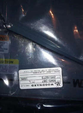 WOODWARD伍德沃德9905-387调速器PROACT SYS.8256-234速度控制器