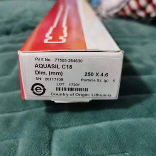 Hypersil thermo液相色谱柱28105 254630 77505 询价 原装