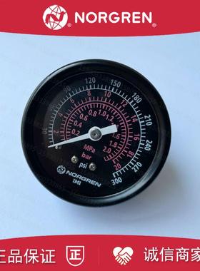 18-015-210诺冠NORGREN压力表013/267/209/205黑色表面1/4和1询价