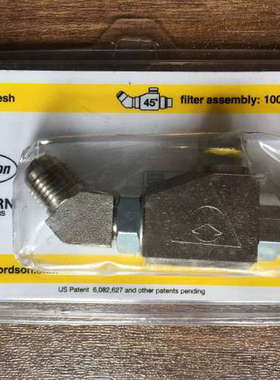 全新诺信Nordson热熔胶机在线过滤器 1007234 规格45度/100目议价