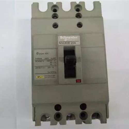 原装正品NSC60E3020N 3P 20A施耐德空气开关塑壳式断路器询价
