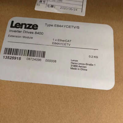 伦茨LenzeE84AYCETV E84AYCETV/S 135 Inverter Drives 8400议价