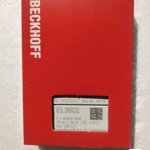 倍福EL3602 EL3702 EL3054 EL3064 EL9510全新现货议价包邮德询价