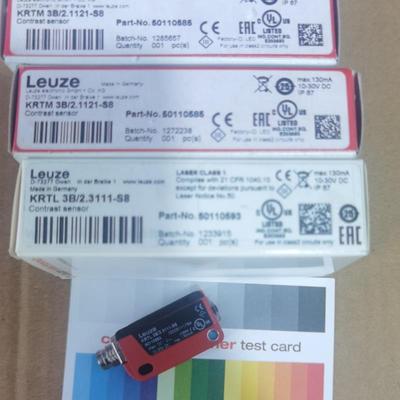 全新原装正品进口劳易测色标传感器KRTL3B/2.3111-S8现货5011询价