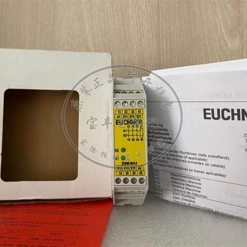 EUCHNER安全继电器 087413 ESM-BA303 询价