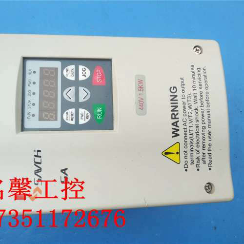 三碁变频器SA-4015C三相380V 1.5KW二手功能包好议价