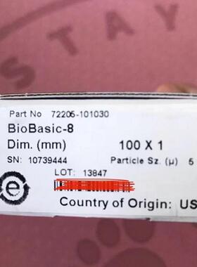 热电 Thermo 分析柱100x1mm 5um BioBasic 8 72205-101030询价