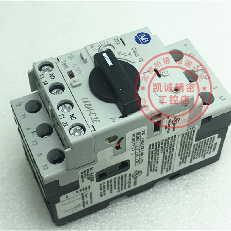 原装AB/Allen-Bradley马达保护器 140M-C2E-C20  14.5-20A 现询价