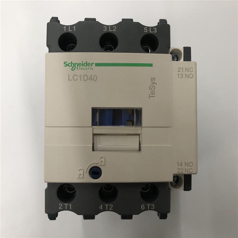 原装正品LC1D40P7C AC230V 50/60Hz施耐德三级交流接触器询价