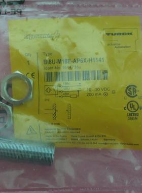 全新原装进口TURCK图尔克 BI8U-M18E-AP6X-H1141 1644735 现询价