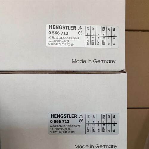 原装全新亨氏乐编码器0566713 HENGSTLER 编码器 0566833 056询价
