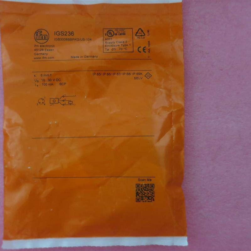 全新原装正品IFM易福门  IGS236  IGB3008BBPKG/US-104 现货询价