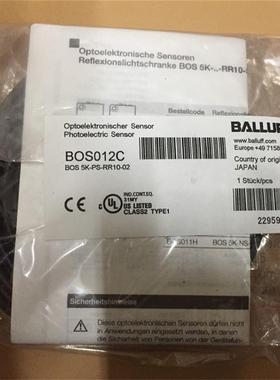 德国巴鲁夫BOS 5K-PS-RR10-02现货BOS012C镜面反射传感器原装询价