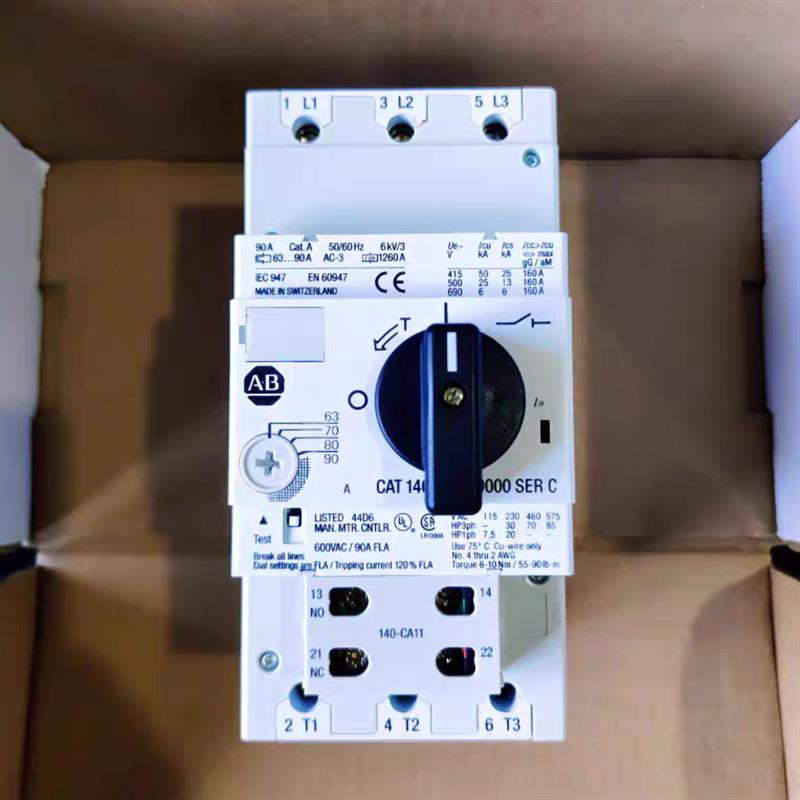 罗克韦尔A-B  CAT 140-CMN-9000 SER C  63-90A询价