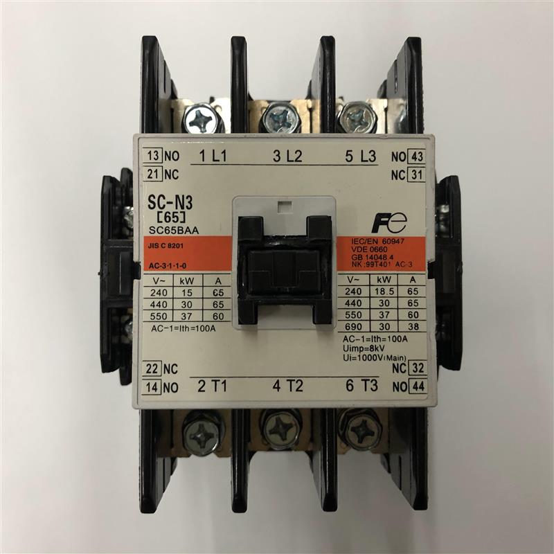 原装正品SCN3 AC220V 50/60Hz日本富士三级交流接触器询价