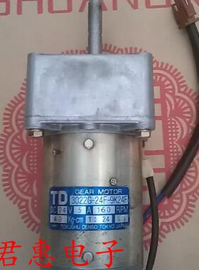 进口日本TOKUSHU减速电机带编码器TD3022G-24F-9K24F DC24V  询价
