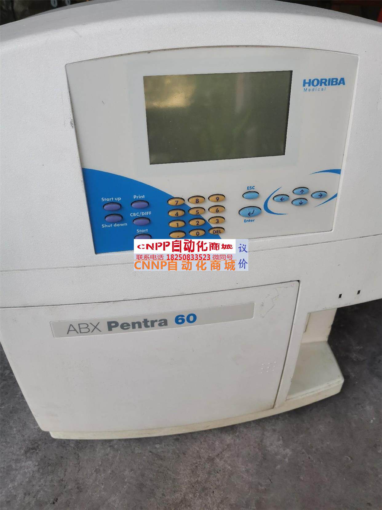 abx pentra60 仪器一台,实物图可以通电,有意的私议价
