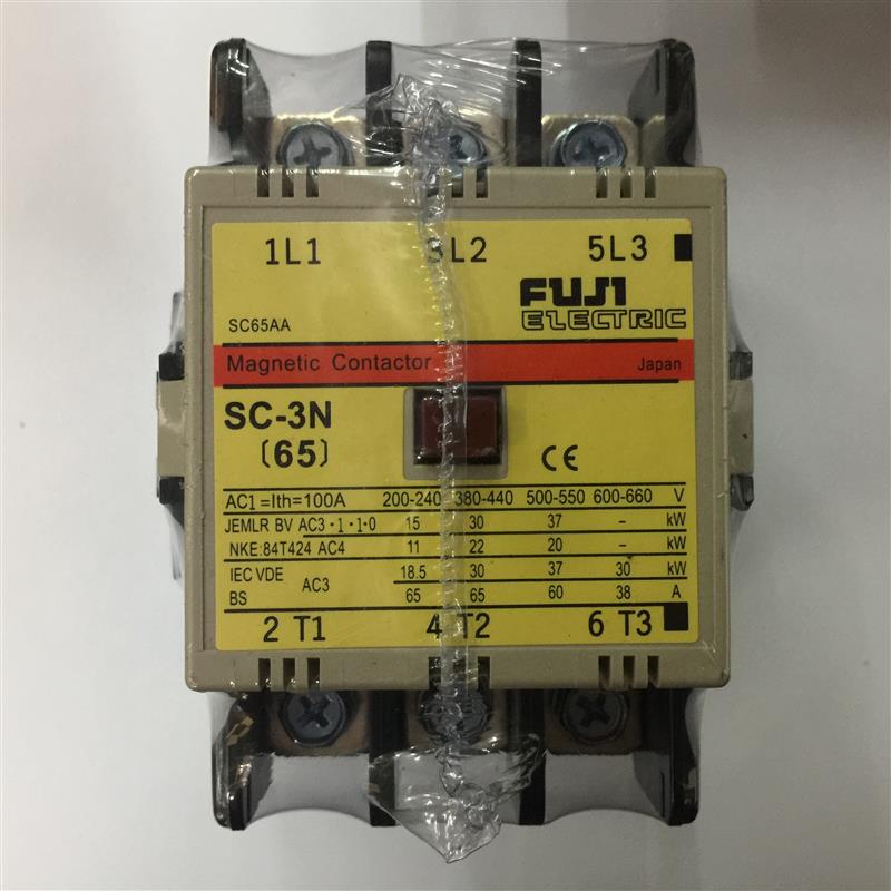原装正品SC3N AC110V 50/60Hz日本富士三级交流接触器询价