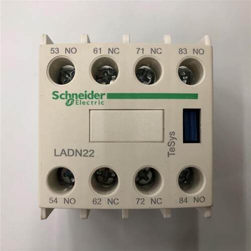 原装正品LADN22C施耐德接触器2开2闭辅助触头询价