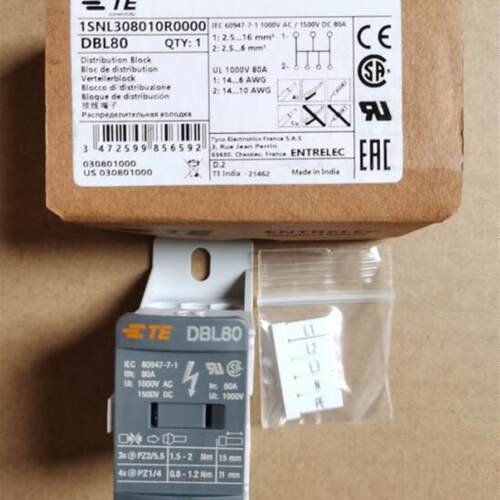 /TE配电型接线端子  DBL80   1SNL308010R0000询价