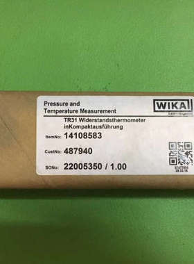WIKA TR31-3-Z-P P 14108583 487940 22005350/1.0温度压力传感器