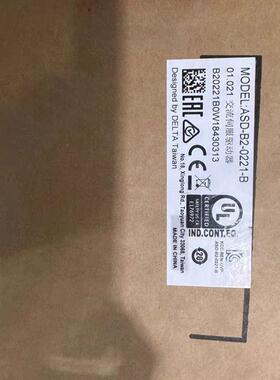 全新台达伺服驱动电机ECMA-C20602RS 品多型号全价优问客服询价