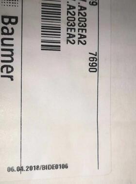 堡盟GXMMW.A203P32GXMMW.A203EA2GXMMW.A20EPA6全新原装正品询价