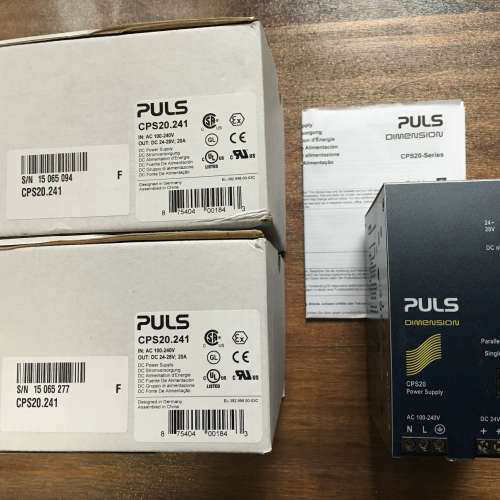 全新德国普尔世PULS导轨稳压电源 CPS20.241 输24V/20A议价