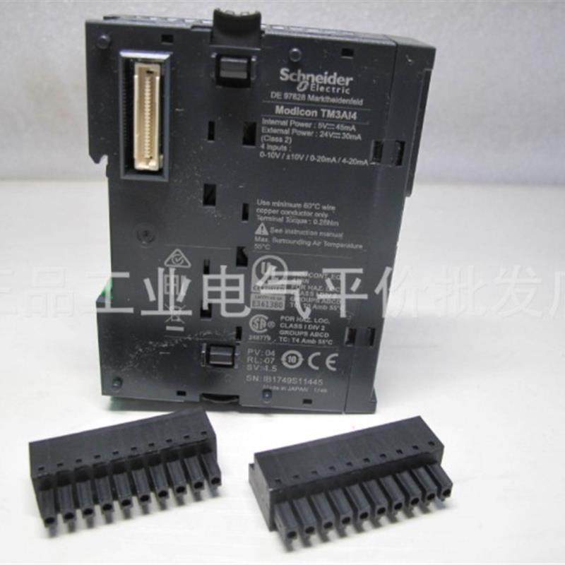 正品现货  TM3AI4 施耐德TM3模块-4路模拟量输入询价