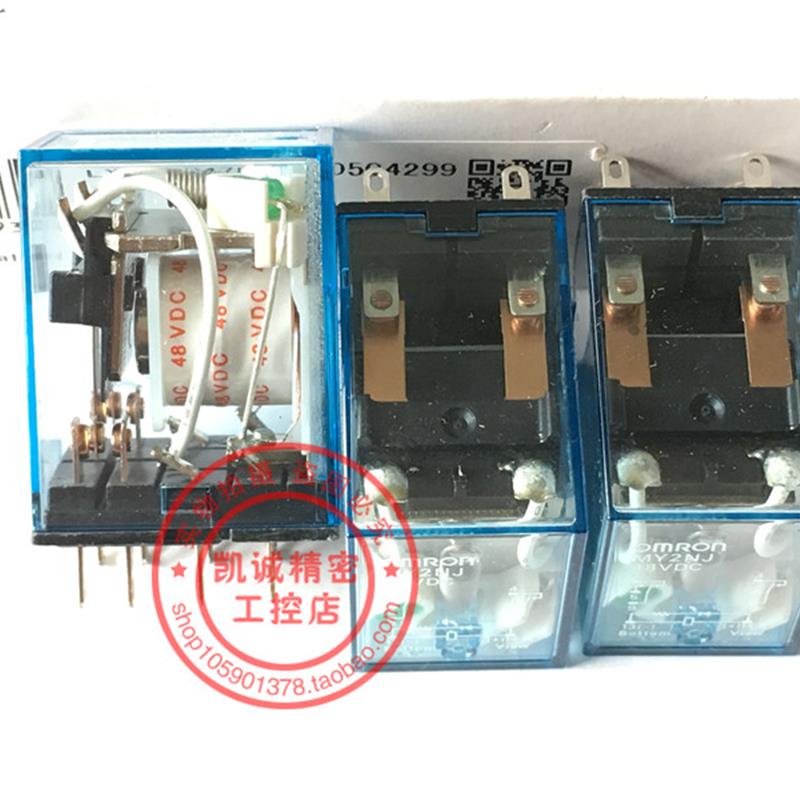 MY2NJ  DC48V 全新原装正品小型继电器 MY2NJ  48VDC 现货正询价