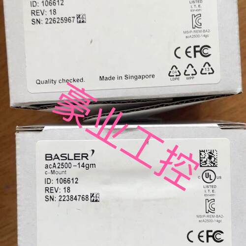 工业相机acA2040-25gm.acA4112-20uc.acA4096-30um.raL8192-1询价