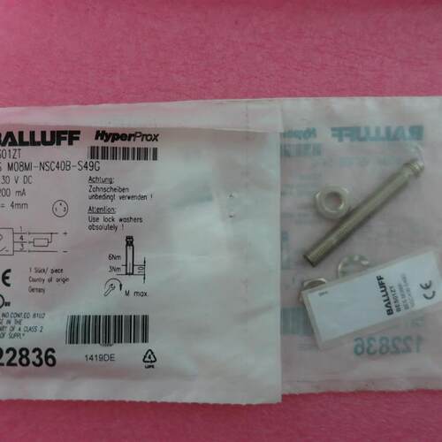 全新原装正品BALLUFF巴鲁夫 BES M08MI-NSC40B-S49G BES01ZT 询价