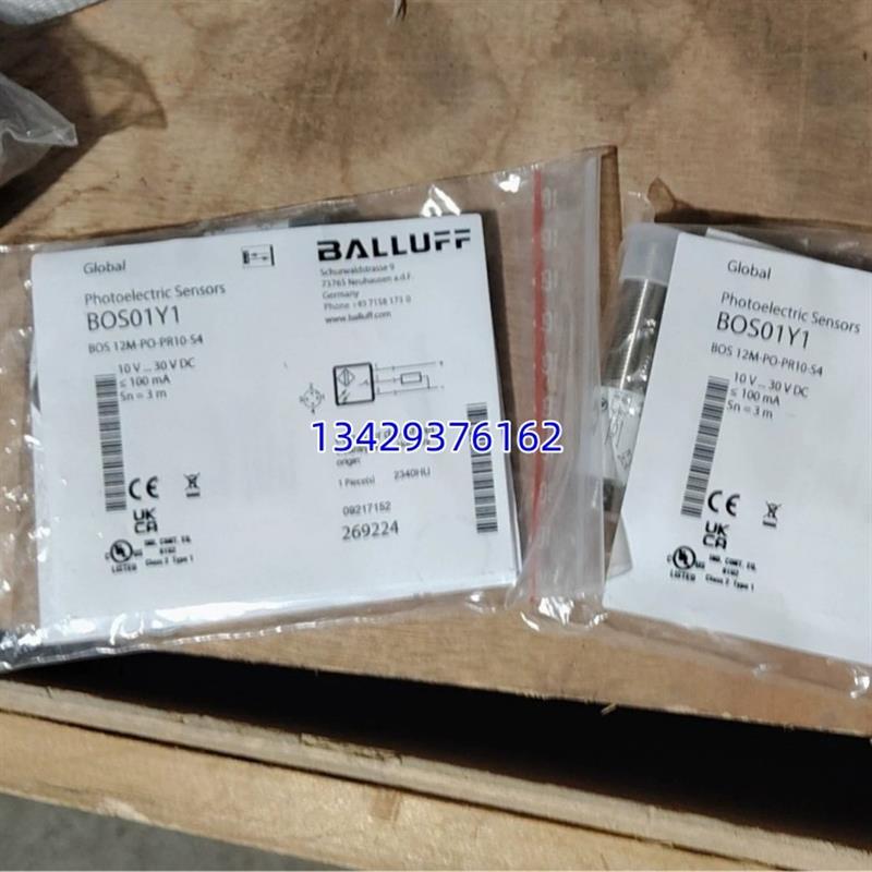 德国BALLUFF巴鲁夫BOS 12M-PO-PR10-S4 BOS01Y1现货漫反射传询价