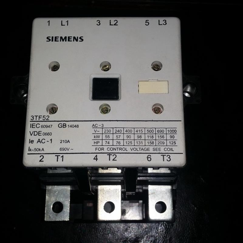 交流接触器3TF52 22-0XF0 22-OXFO AC110V 170A 现货实物询价