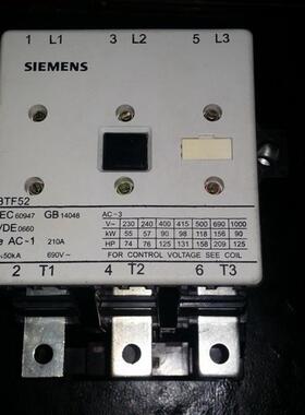 交流接触器3TF52 22-0XF0 22-OXFO AC110V 170A 现货实物询价