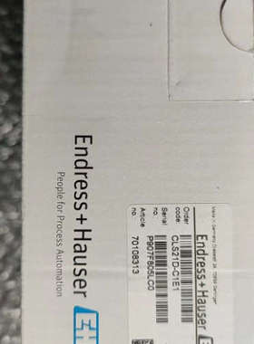 探头E+H恩德斯豪斯数字式电导率传感器CLS21D-C1E1 P907F805LC0议