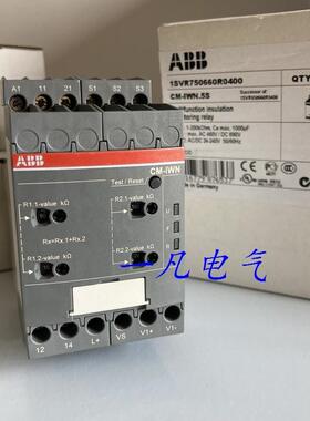 原装ABB绝缘监视继电器 CM-IWN.5S 1SVR750660R0400 现货询价